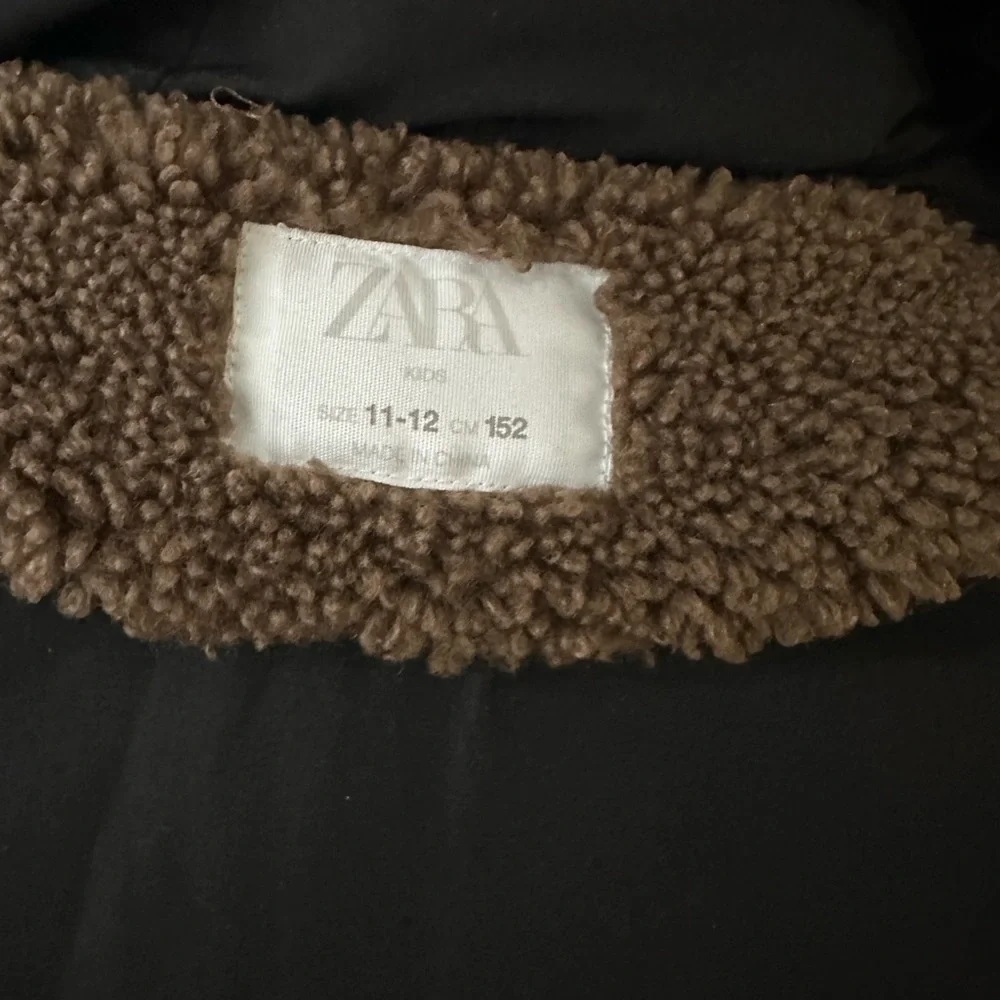 Zara Brown Fleece-Lined Jacket